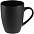 Кружка Bright Tulip, матовая, черная с фиолетовым с логотипом в Астрахани заказать по выгодной цене в кибермаркете AvroraStore
