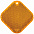 Светоотражатель «Квадрат», оранжевый с логотипом в Астрахани заказать по выгодной цене в кибермаркете AvroraStore