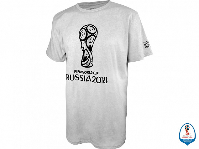 Футболка мужская 2018 FIFA World Cup Russia™ с логотипом в Астрахани заказать по выгодной цене в кибермаркете AvroraStore