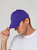 Бейсболка Convention, фиолетовая с логотипом в Астрахани заказать по выгодной цене в кибермаркете AvroraStore