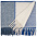 Плед Edinburgh, голубой с логотипом в Астрахани заказать по выгодной цене в кибермаркете AvroraStore