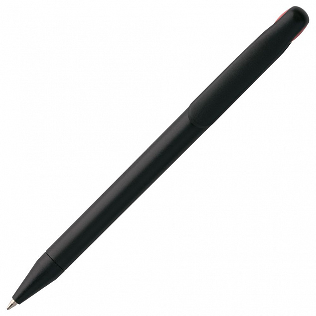 Ручка шариковая Prodir DS1 TMM Dot, черная с красным с логотипом в Астрахани заказать по выгодной цене в кибермаркете AvroraStore