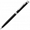 Ручка шариковая Reset, черная с логотипом в Астрахани заказать по выгодной цене в кибермаркете AvroraStore