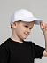 Бейсболка детская Capture Kids, белая с логотипом в Астрахани заказать по выгодной цене в кибермаркете AvroraStore