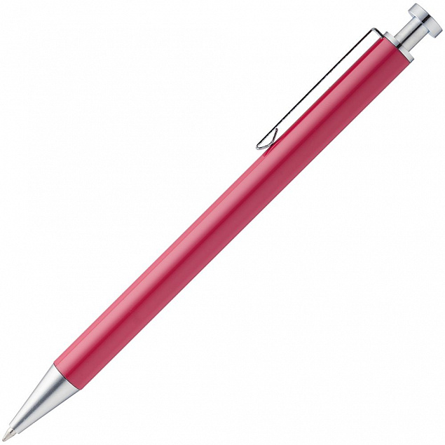 Ручка шариковая Attribute, розовая с логотипом в Астрахани заказать по выгодной цене в кибермаркете AvroraStore