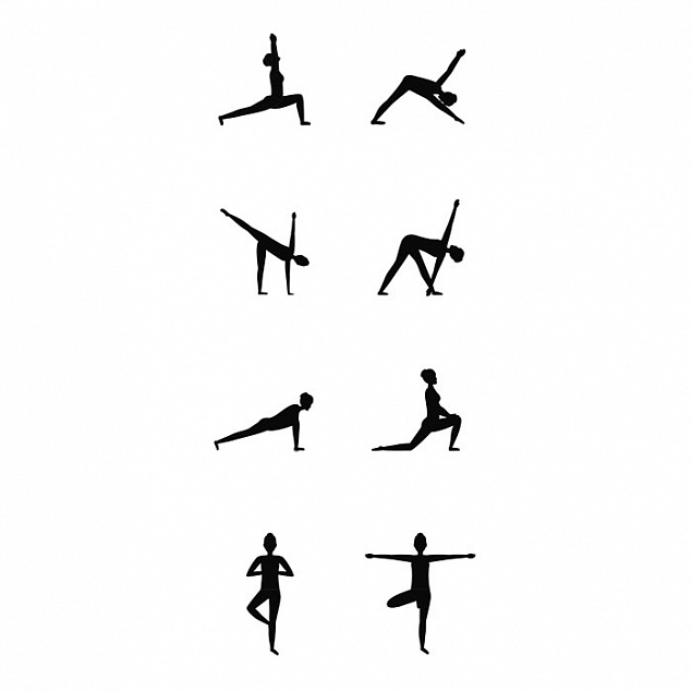 Набор для фитнеса и йоги с логотипом в Астрахани заказать по выгодной цене в кибермаркете AvroraStore