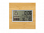 Бамбуковая метеостанция с часами «Moscow Heat» с логотипом в Астрахани заказать по выгодной цене в кибермаркете AvroraStore
