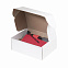 Подарочный набор Portobello красный в малой универсальной подарочной коробке (Спортбутылка, Ежедневник недат А5, Ручка) с логотипом в Астрахани заказать по выгодной цене в кибермаркете AvroraStore