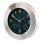 Настенные алюминивые часы JUPITER, серебряный с логотипом в Астрахани заказать по выгодной цене в кибермаркете AvroraStore