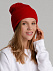 Шапка Franky, красная с логотипом в Астрахани заказать по выгодной цене в кибермаркете AvroraStore