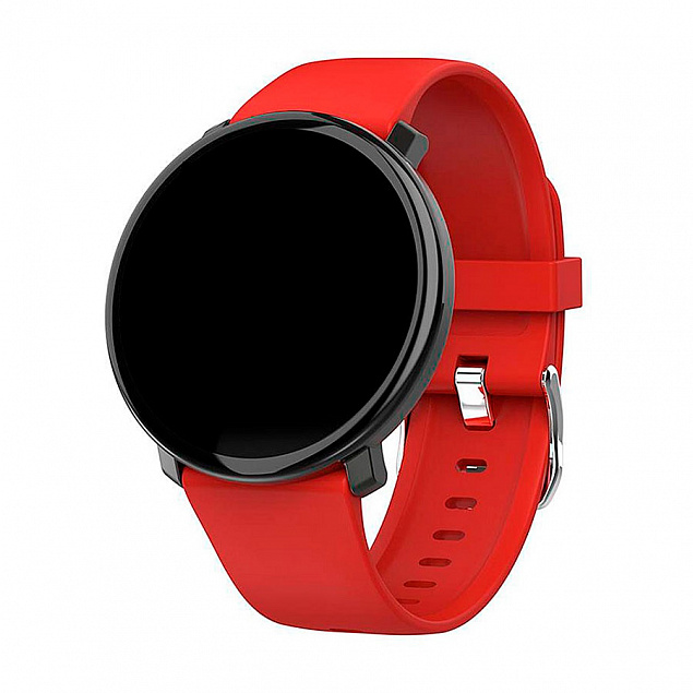 браслет к часам RONN красный с логотипом в Астрахани заказать по выгодной цене в кибермаркете AvroraStore