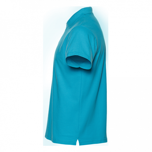 Рубашка поло Рубашка мужская 04 Бирюзовый с логотипом в Астрахани заказать по выгодной цене в кибермаркете AvroraStore