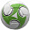Футбольный мяч Arrow, зеленый с логотипом в Астрахани заказать по выгодной цене в кибермаркете AvroraStore