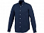 Рубашка с длинными рукавами Vaillant, темно-синий с логотипом в Астрахани заказать по выгодной цене в кибермаркете AvroraStore