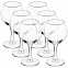 Набор бокалов для вина «Французский ресторанчик» с логотипом в Астрахани заказать по выгодной цене в кибермаркете AvroraStore