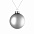 Елочный шар Finery Matt, 8 см, матовый черный с логотипом в Астрахани заказать по выгодной цене в кибермаркете AvroraStore