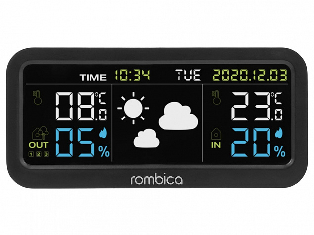 Метеостанция Rombica BoxCast 1 WTS с логотипом в Астрахани заказать по выгодной цене в кибермаркете AvroraStore
