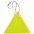 Светоотражатель Spare Care, треугольник, желтый неон с логотипом в Астрахани заказать по выгодной цене в кибермаркете AvroraStore