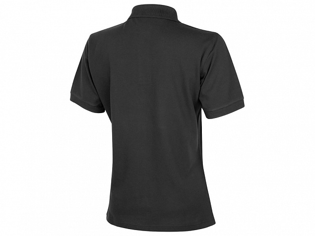 Рубашка поло Forehand женская, черный с логотипом в Астрахани заказать по выгодной цене в кибермаркете AvroraStore