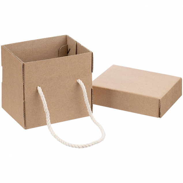 Коробка для кружки Kitbag, с длинными ручками с логотипом в Астрахани заказать по выгодной цене в кибермаркете AvroraStore