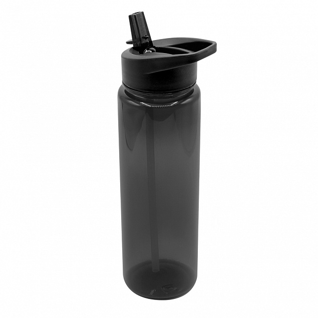 Пластиковая бутылка Jogger, черный с логотипом в Астрахани заказать по выгодной цене в кибермаркете AvroraStore