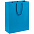 Пакет бумажный Porta XL, синий с логотипом в Астрахани заказать по выгодной цене в кибермаркете AvroraStore