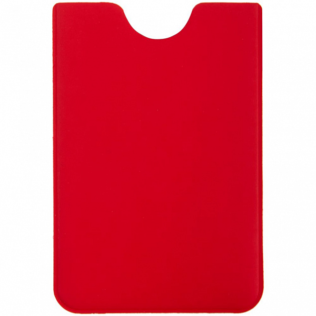 Чехол для карточки Dorset, красный с логотипом в Астрахани заказать по выгодной цене в кибермаркете AvroraStore
