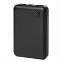Универсальный аккумулятор OMG Rib 5 (5000 мАч), черный, 9,8х6.3х1,4 см с логотипом в Астрахани заказать по выгодной цене в кибермаркете AvroraStore