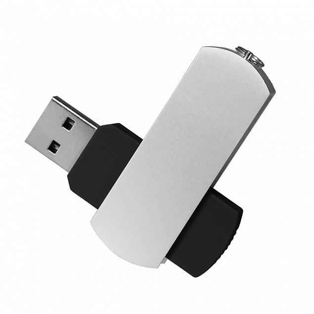 USB Флешка, Elegante, 16 Gb, черный с логотипом в Астрахани заказать по выгодной цене в кибермаркете AvroraStore