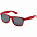 Очки солнцезащитные Sundance, красные с логотипом в Астрахани заказать по выгодной цене в кибермаркете AvroraStore