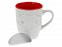 Кружка Пинт, белый/красный с логотипом в Астрахани заказать по выгодной цене в кибермаркете AvroraStore