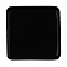 Квадратный шильдик на резинку Epoxi, черный с логотипом в Астрахани заказать по выгодной цене в кибермаркете AvroraStore