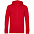 Толстовка на молнии с капюшоном унисекс BNC Organic, красная с логотипом в Астрахани заказать по выгодной цене в кибермаркете AvroraStore
