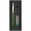 Набор Flashwrite, 8 Гб, зеленый с логотипом в Астрахани заказать по выгодной цене в кибермаркете AvroraStore