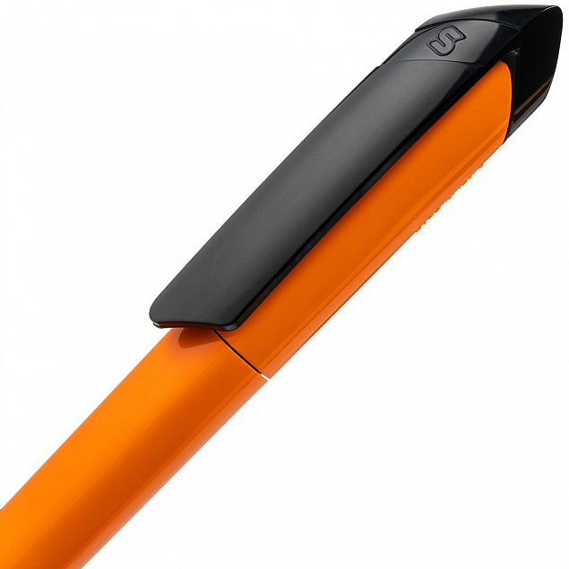 Ручка шариковая S Bella Extra, оранжевая с логотипом в Астрахани заказать по выгодной цене в кибермаркете AvroraStore