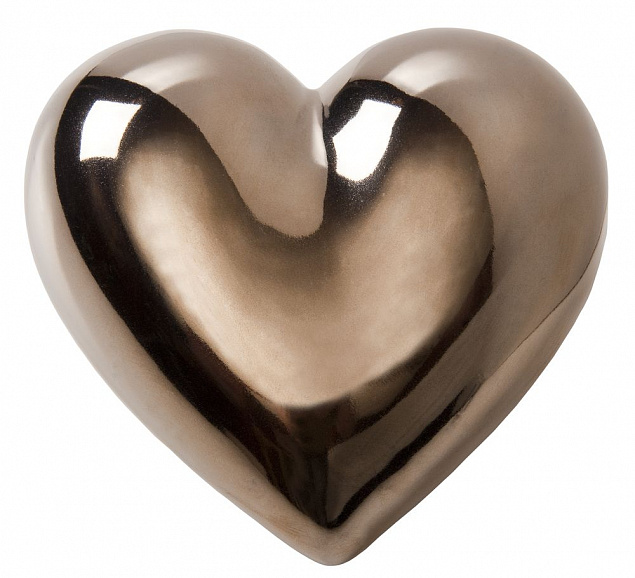 Фарфоровое сердце Bellatrix с логотипом в Астрахани заказать по выгодной цене в кибермаркете AvroraStore