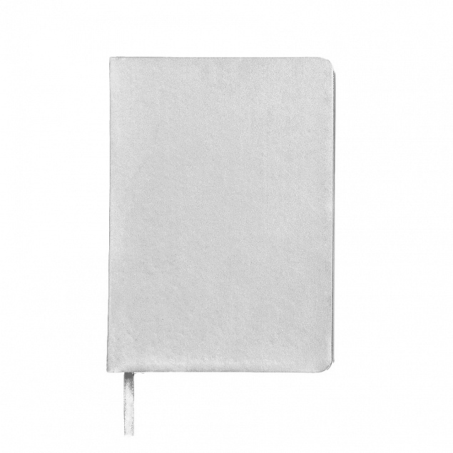 Ежедневник недатированный Duncan, А5,  белый, белый блок с логотипом в Астрахани заказать по выгодной цене в кибермаркете AvroraStore