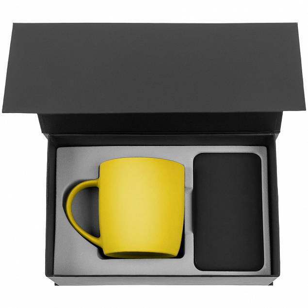 Набор Impression, желтый с черным с логотипом в Астрахани заказать по выгодной цене в кибермаркете AvroraStore