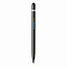 Металлическая ручка Simplistic, темно-серый с логотипом в Астрахани заказать по выгодной цене в кибермаркете AvroraStore