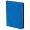 Ежедневник Blues недатированный, голубой с синим с логотипом в Астрахани заказать по выгодной цене в кибермаркете AvroraStore