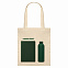 Подарочный набор Medium, зеленый (шоппер, ежедневник, ручка, термобутылка) с логотипом в Астрахани заказать по выгодной цене в кибермаркете AvroraStore
