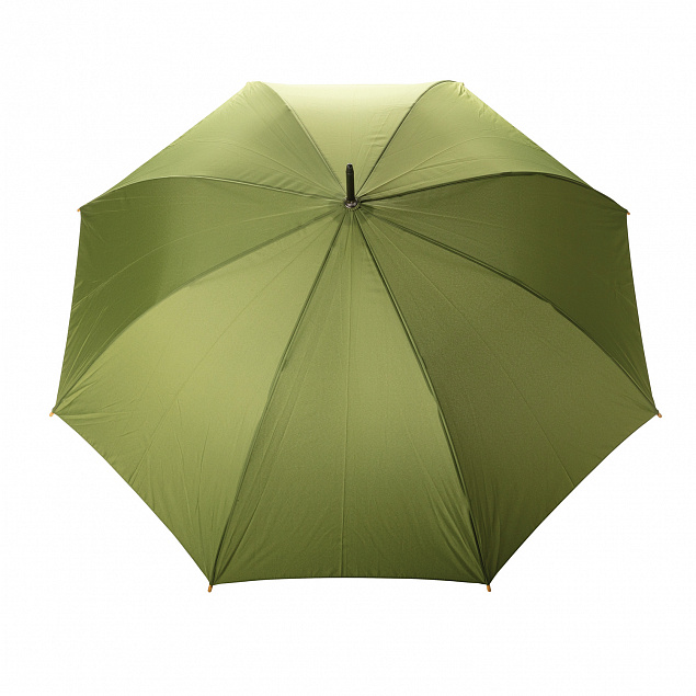 Плотный зонт Impact из RPET AWARE™ с автоматическим открыванием, d120 см с логотипом в Астрахани заказать по выгодной цене в кибермаркете AvroraStore