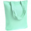 Холщовая сумка Avoska, зеленая (мятная) с логотипом в Астрахани заказать по выгодной цене в кибермаркете AvroraStore