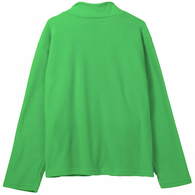 Куртка флисовая унисекс Manakin, зеленое яблоко с логотипом в Астрахани заказать по выгодной цене в кибермаркете AvroraStore