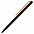 Карандаш GrafeeX в чехле, черный с оранжевым с логотипом в Астрахани заказать по выгодной цене в кибермаркете AvroraStore