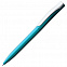 Ручка шариковая Pin Silver, голубая с логотипом в Астрахани заказать по выгодной цене в кибермаркете AvroraStore