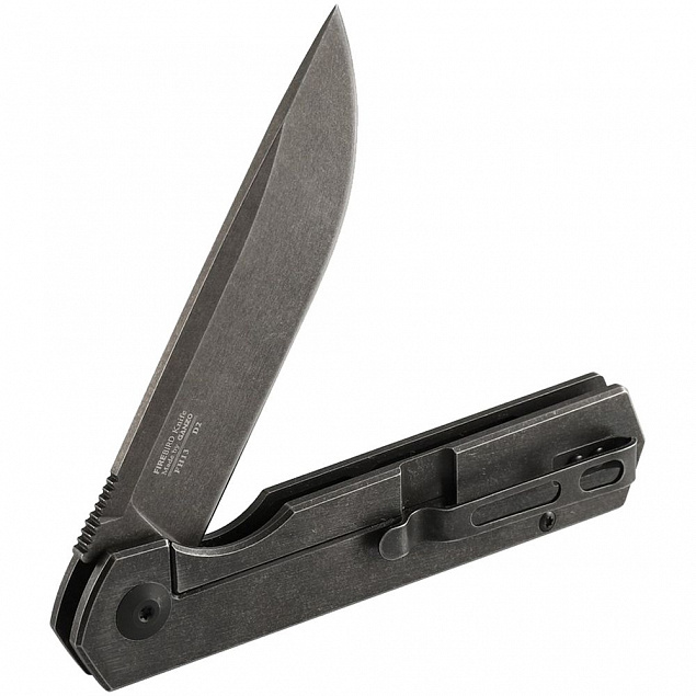 Нож Firebird FH13-SS, черный с логотипом в Астрахани заказать по выгодной цене в кибермаркете AvroraStore