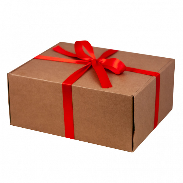 Подарочная лента для универсальной подарочной коробки 280*215*113 мм, красная, 20 мм с логотипом в Астрахани заказать по выгодной цене в кибермаркете AvroraStore