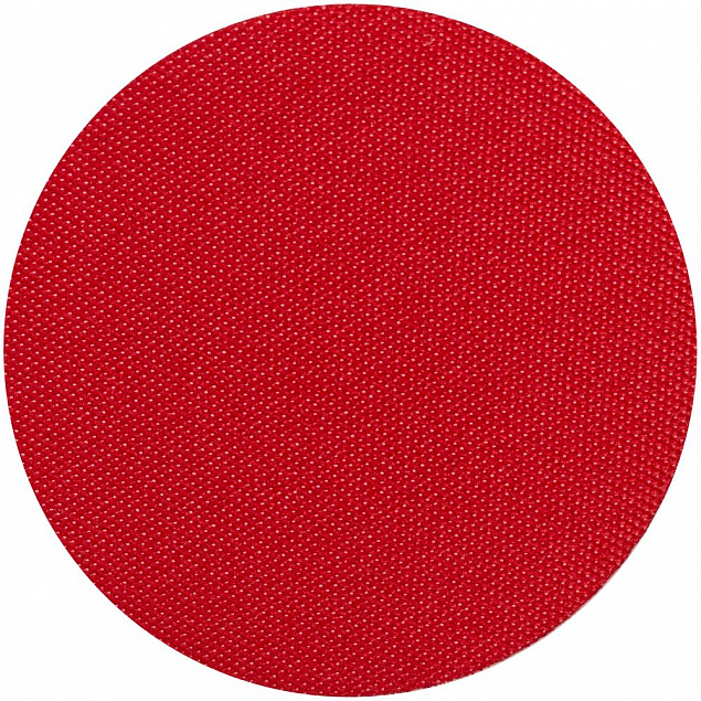 Наклейка тканевая Lunga Round, M, красная с логотипом в Астрахани заказать по выгодной цене в кибермаркете AvroraStore