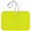 Светоотражатель Spare Care, прямоугольник, желтый неон с логотипом в Астрахани заказать по выгодной цене в кибермаркете AvroraStore